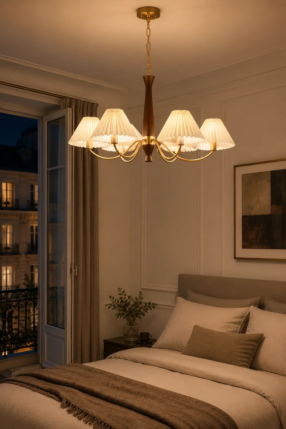 Pleated Chandelier - Lumpaz