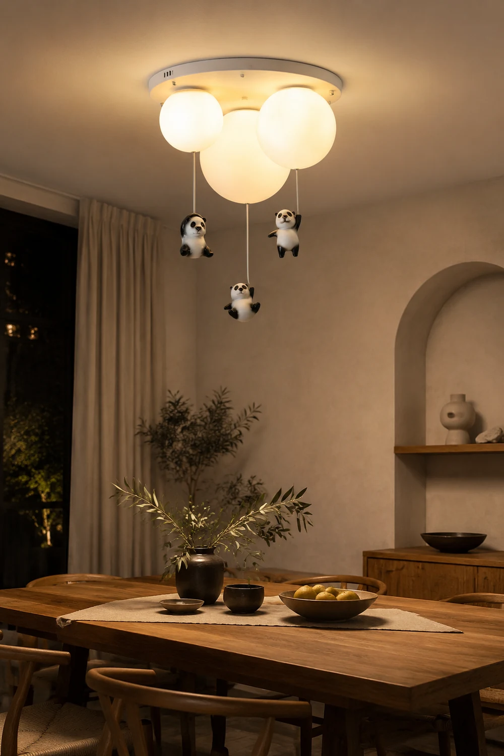 Panda Ceiling Lamp - Lumpaz