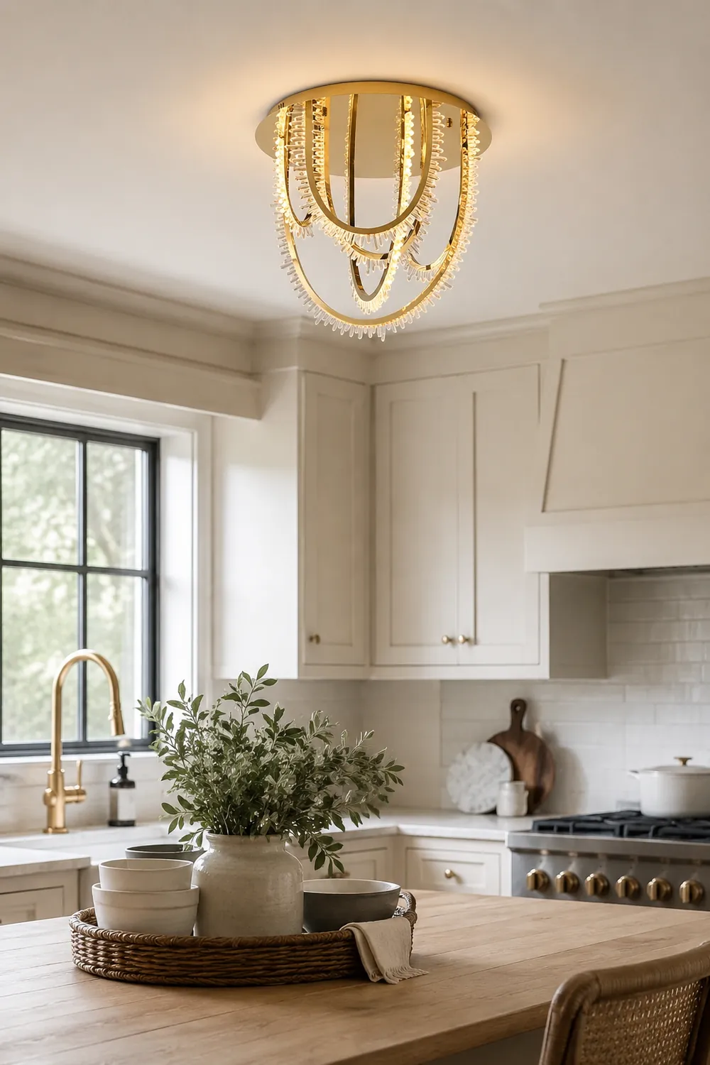 Crystal Corde Ceiling Light - Lumpaz
