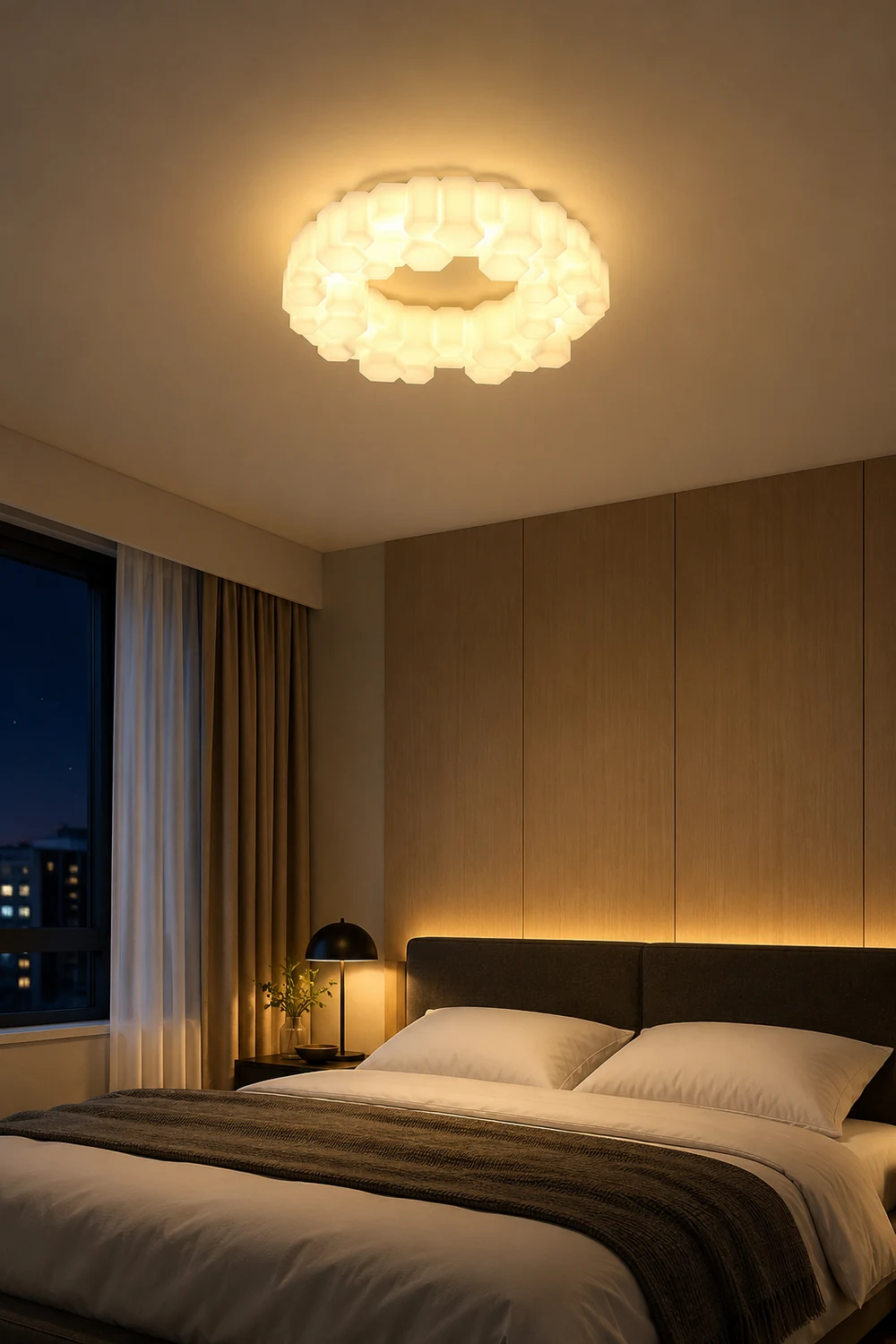 Honeycomb Ceiling Lamp - Lumpaz
