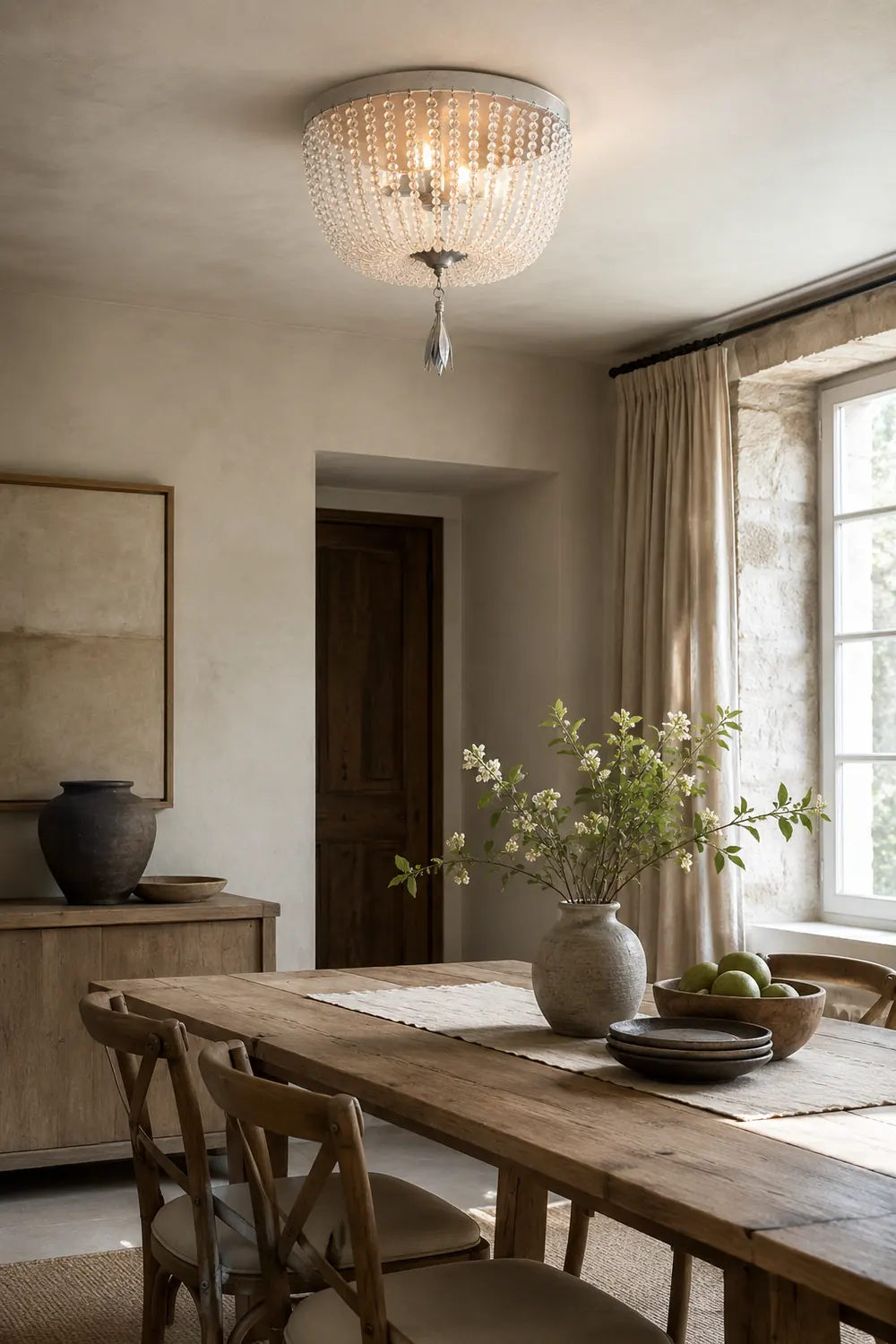 Dauphine Crystal Ceiling Light - Lumpaz