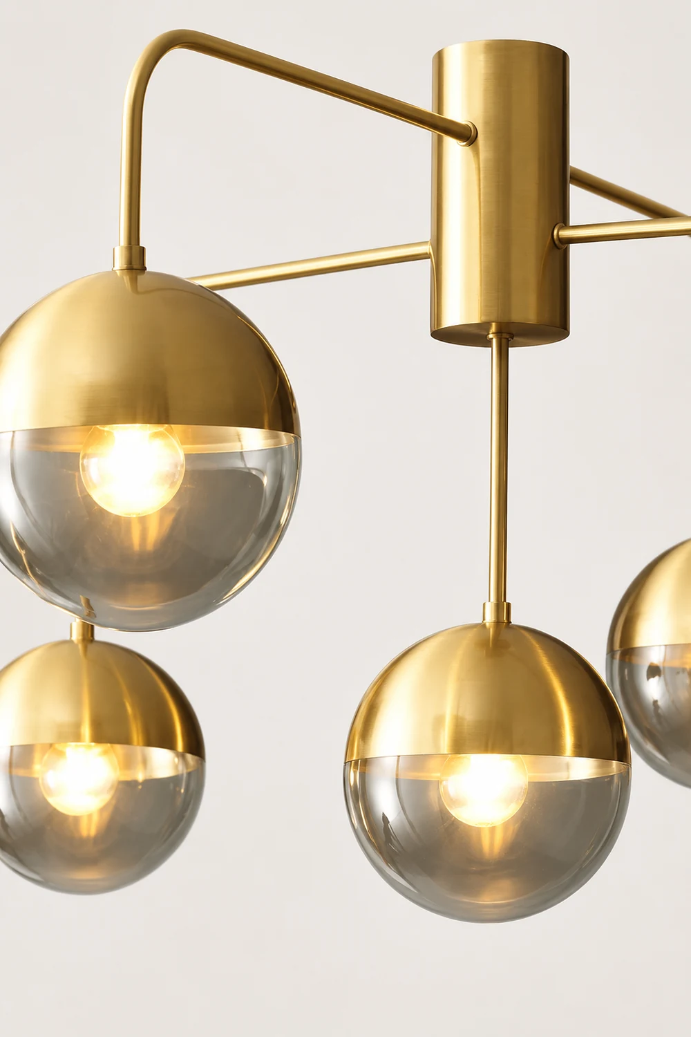 Brass Globulars Ceiling Lamp - Lumpaz