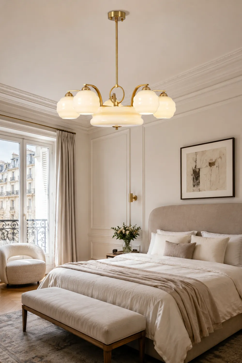 Art Deco Vintage Chandelier - Lumpaz