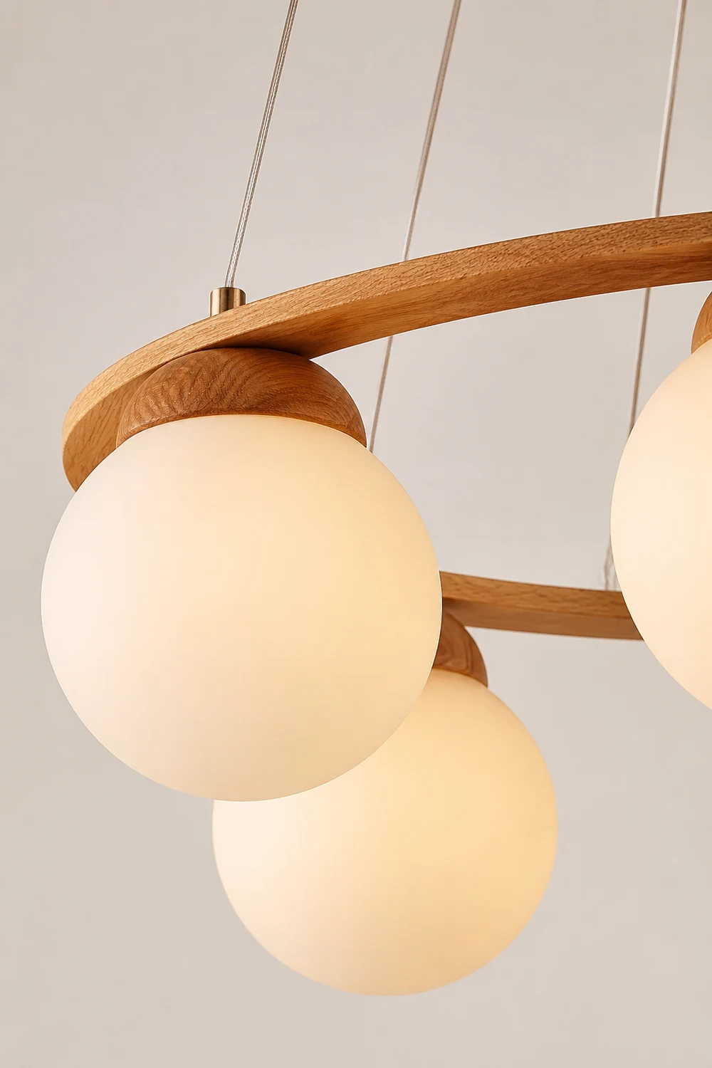 Nuura Miira Wood Chandelier - Lumpaz