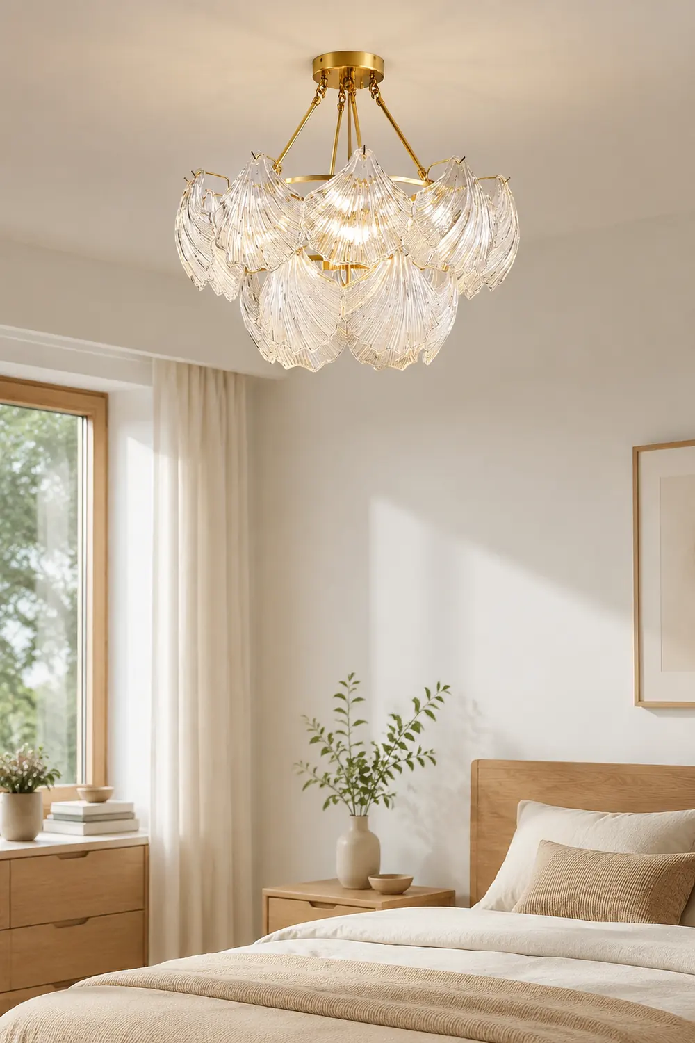 Ribbed Shell Ceiling light - Lumpaz