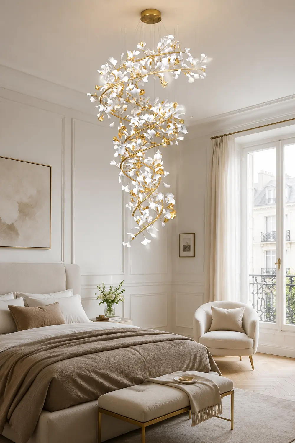 Gingko Chandelier Q - Lumpaz