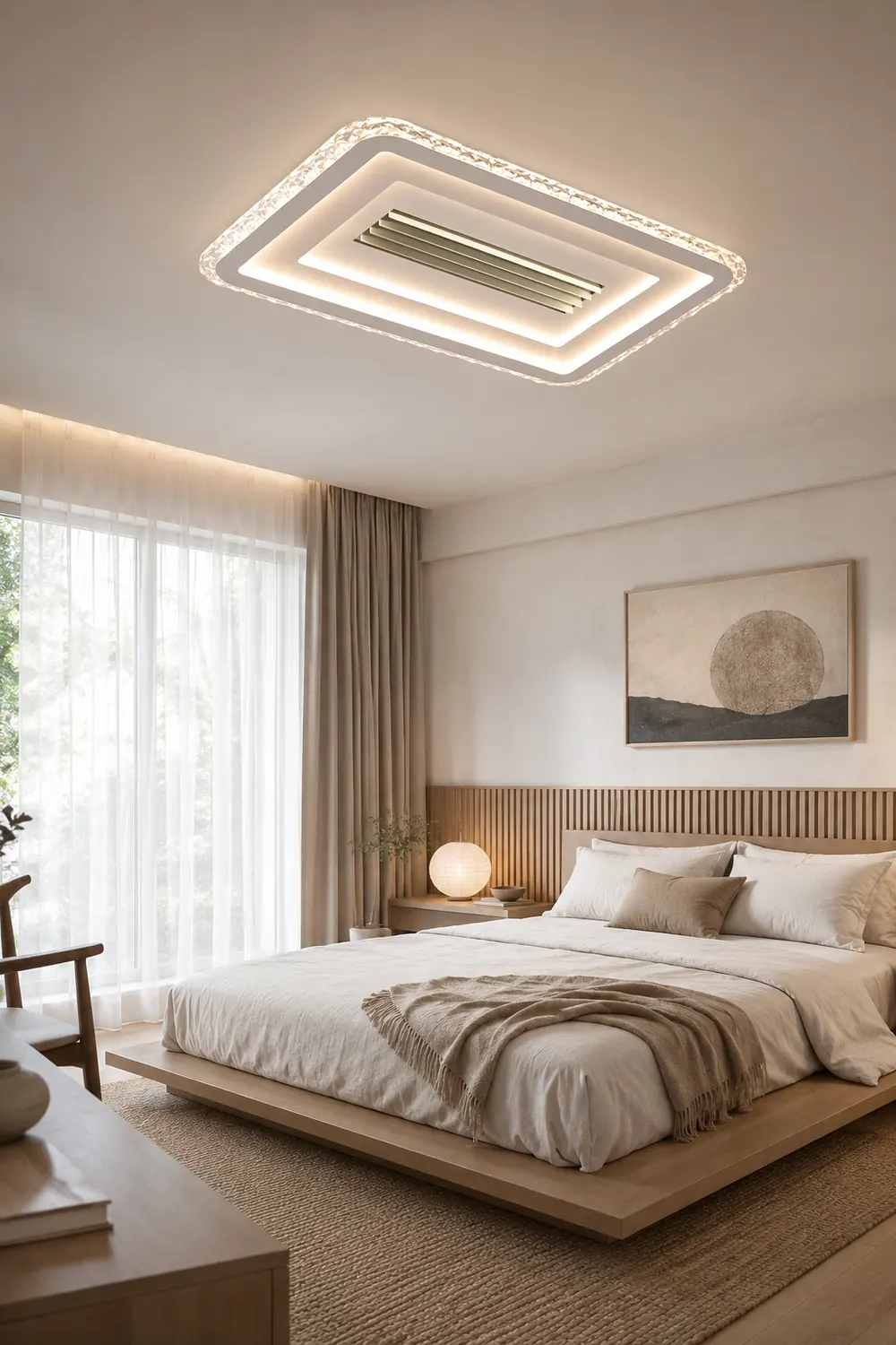Acrylic Ultrathin Rectangle Ceiling Lamp - Lumpaz
