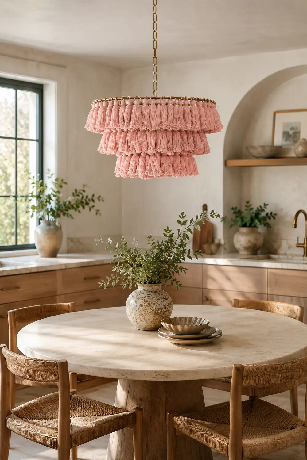 Fela Tassel Chandelier - Lumpaz