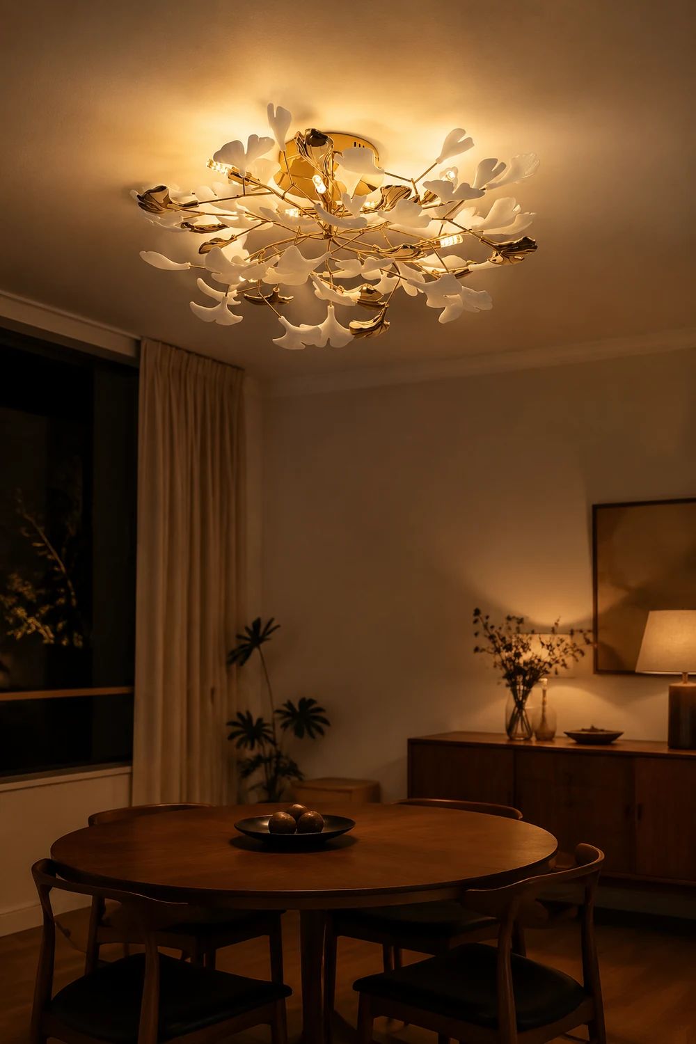 Gingko Rotating Ceiling Lamp - Lumpaz