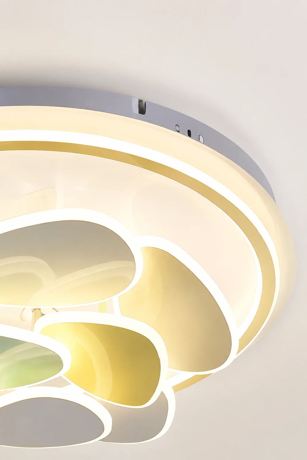 Colorful Cloud Round Ceiling Lamp - Lumpaz