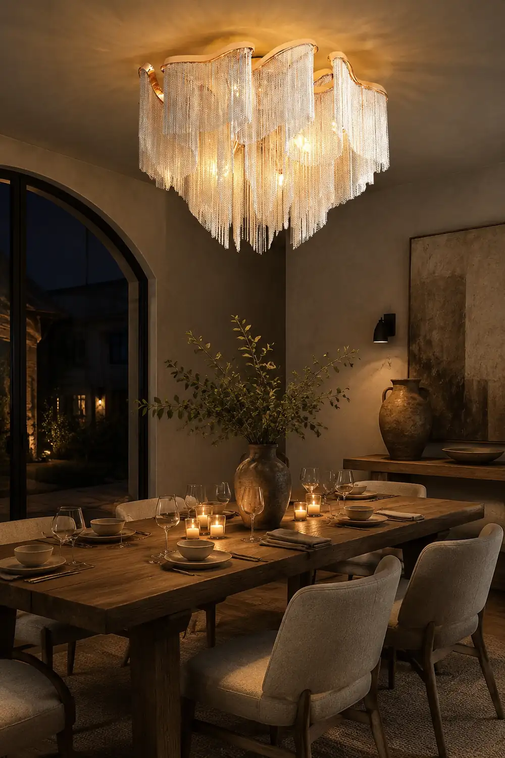 Modern Tassel Ceiling Lamp - Lumpaz