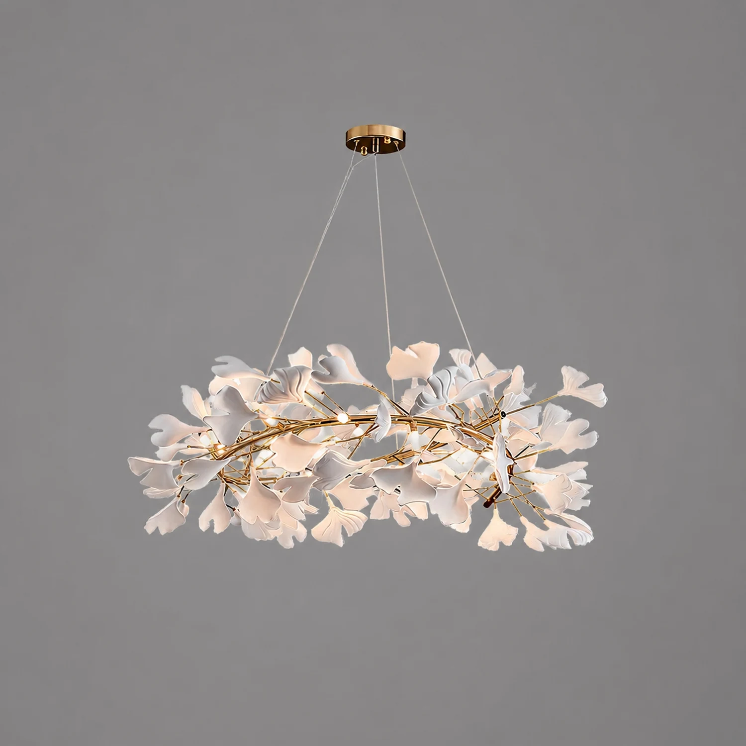 Gingko Chandelier U - Lumpaz