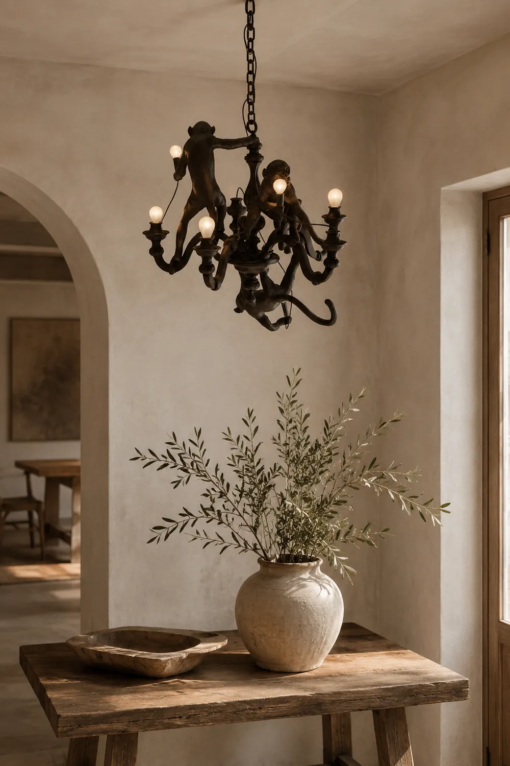 Monkey Chandelier - Lumpaz