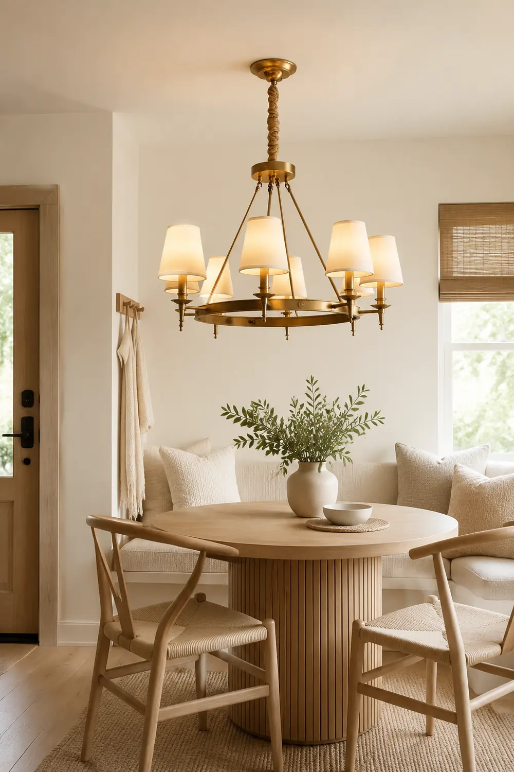 Antique Brass Chandelier - Lumpaz