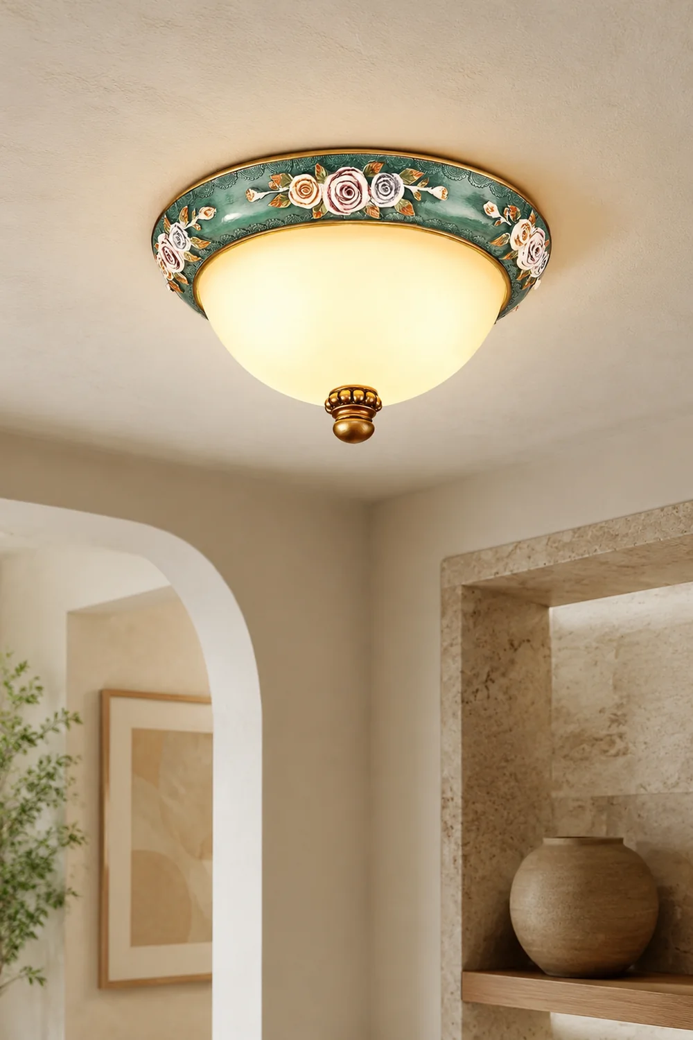 Pastoral Bowl Ceiling Light - Lumpaz