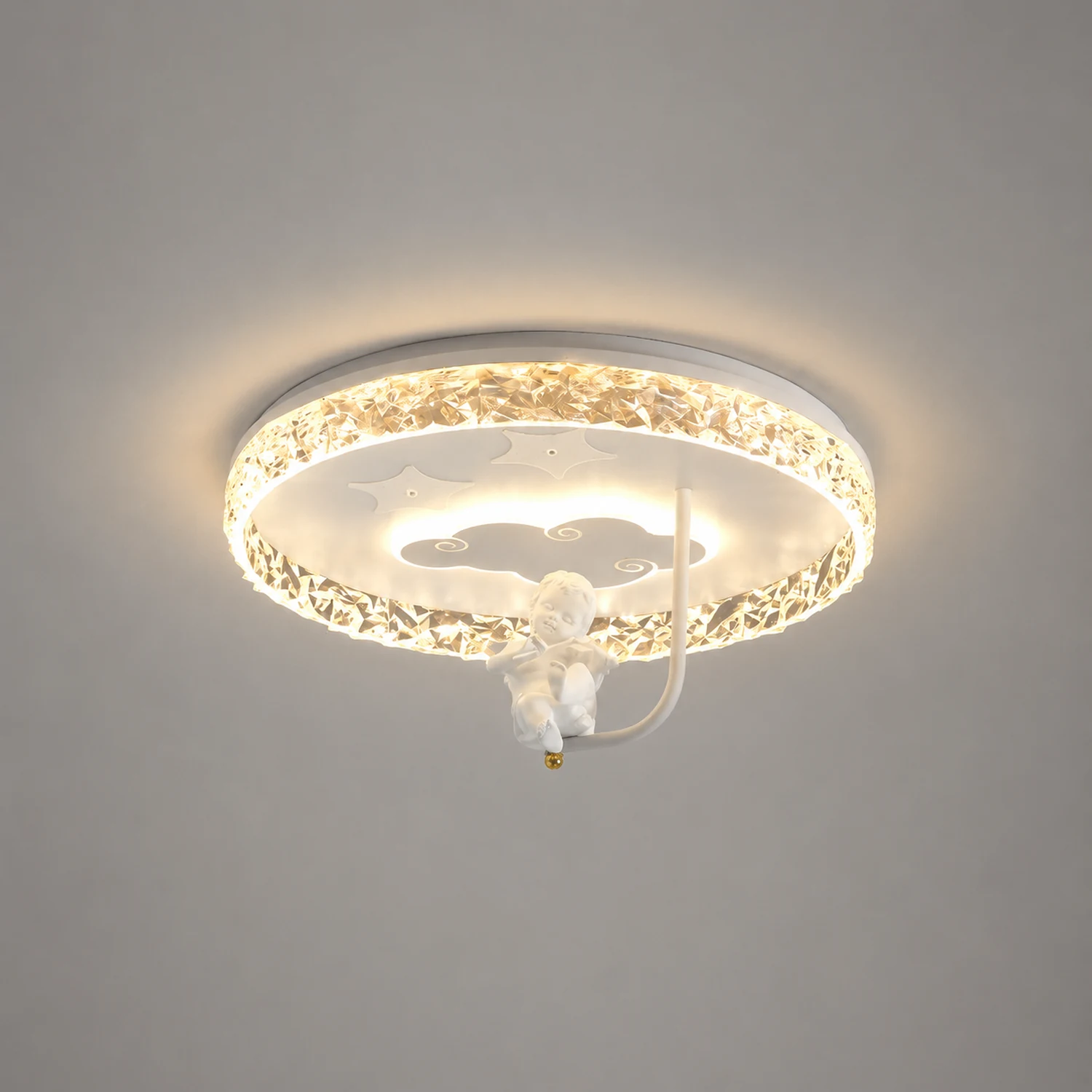 Round Carousel Children's Ceiling Lamp - Lumpaz