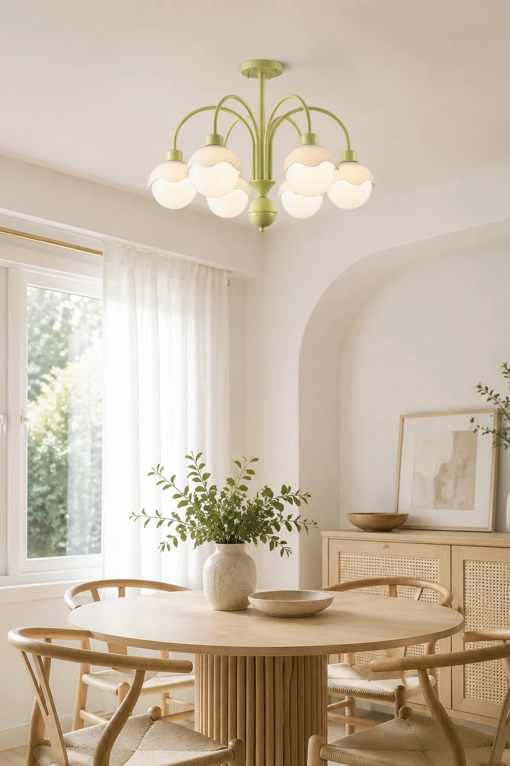 Creamy Lychee Matcha Chandelier - Lumpaz