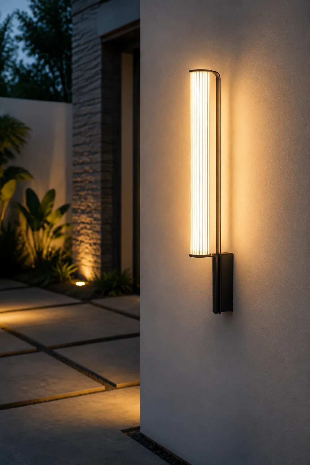Zenith Arc Outdoor LED Sconce - Lumpaz