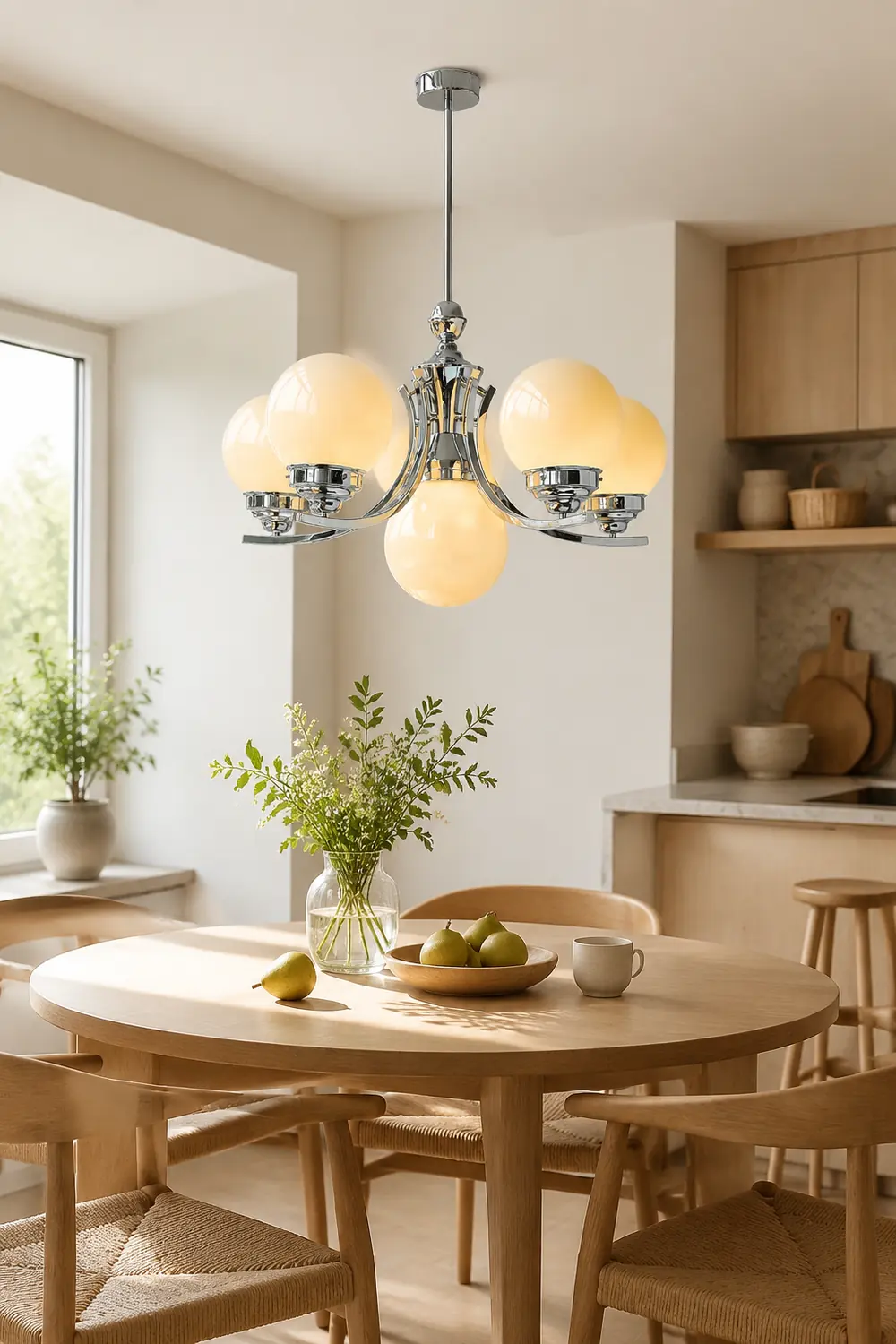 Dewdrop Globe Chandelier - Lumpaz