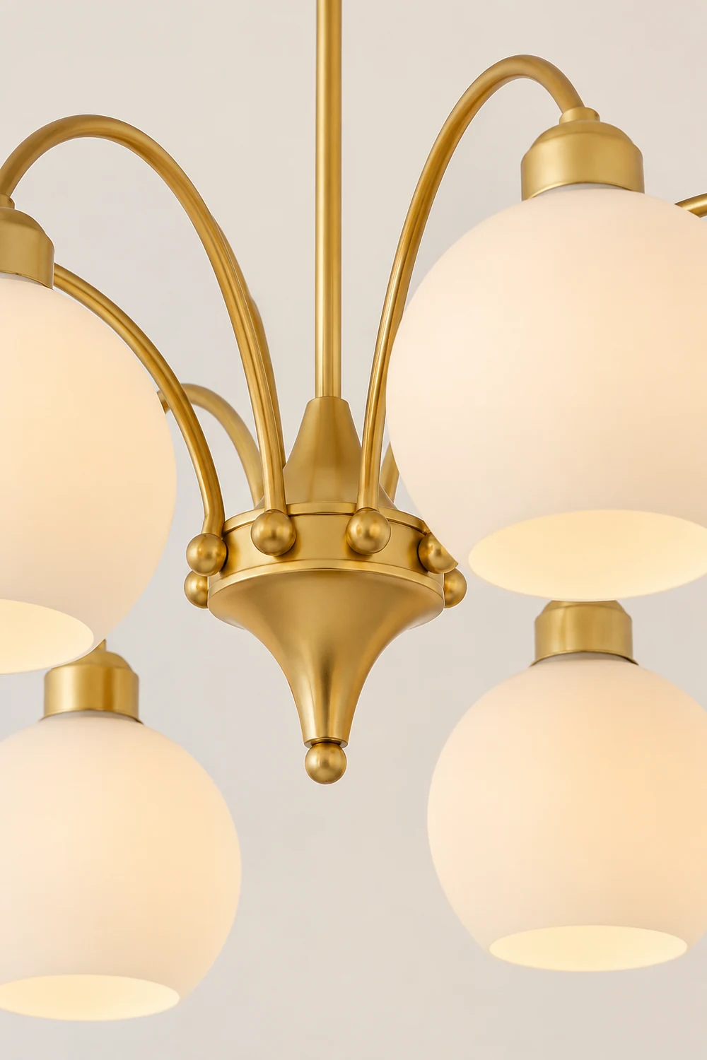 Sculptural Glass Chandelier - Lumpaz