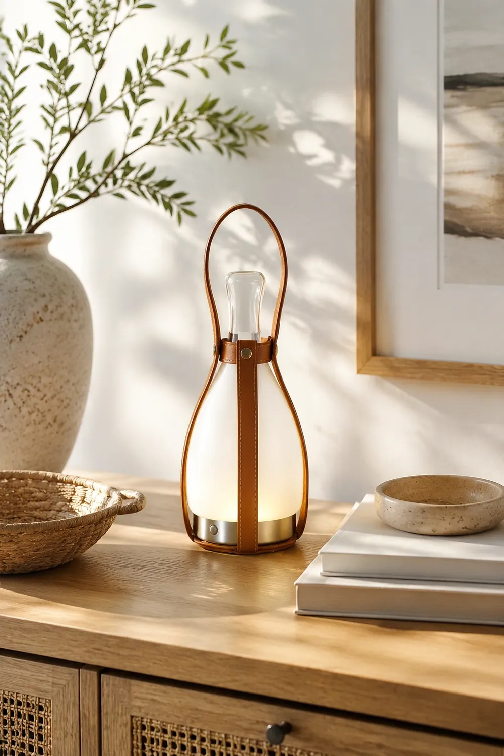 Bell Portable Built-in Battery Table Lamp - Lumpaz
