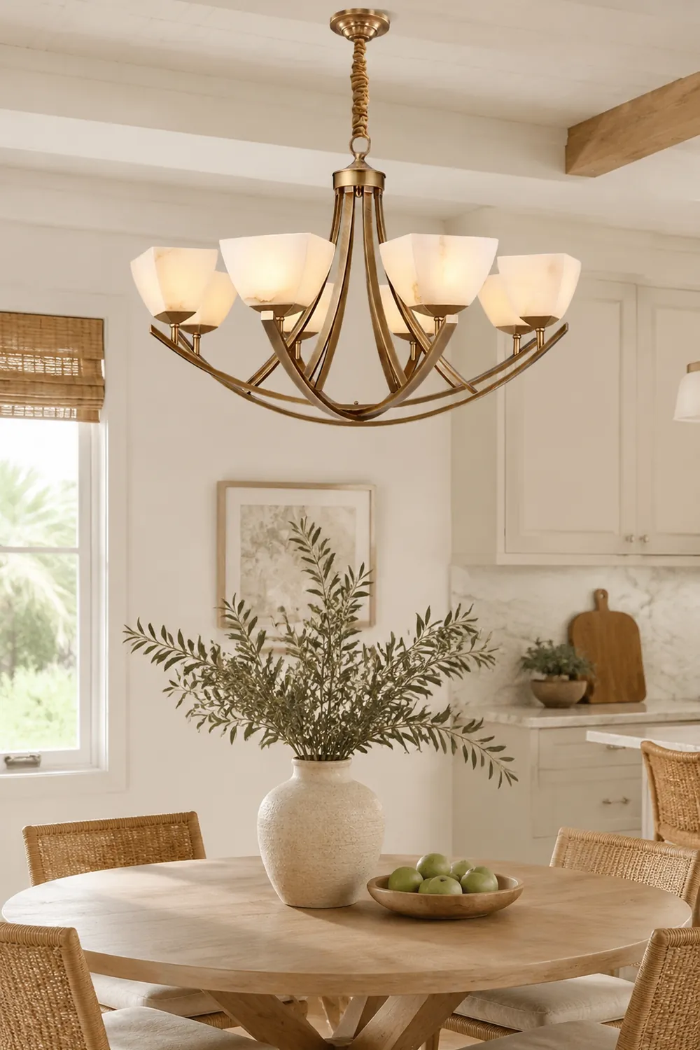 Dover Brass Chandelier - Lumpaz