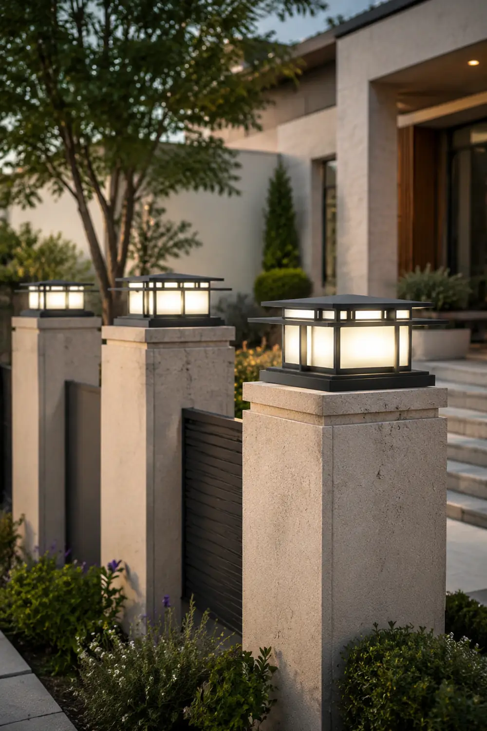 Boilyn Outdoor Pillar Light - Lumpaz