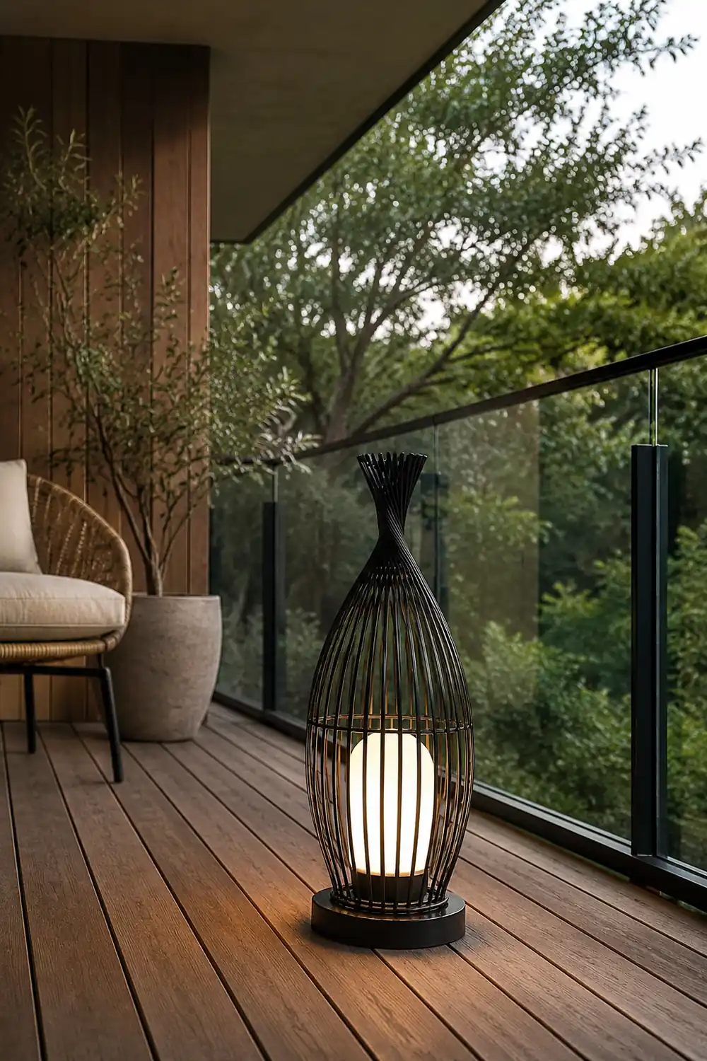 Aurora Orbis Lantern Outdoor Light - Lumpaz