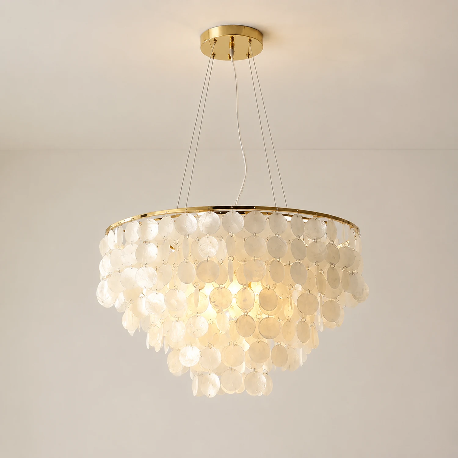 Shell Wind Chime Chandelier - Lumpaz