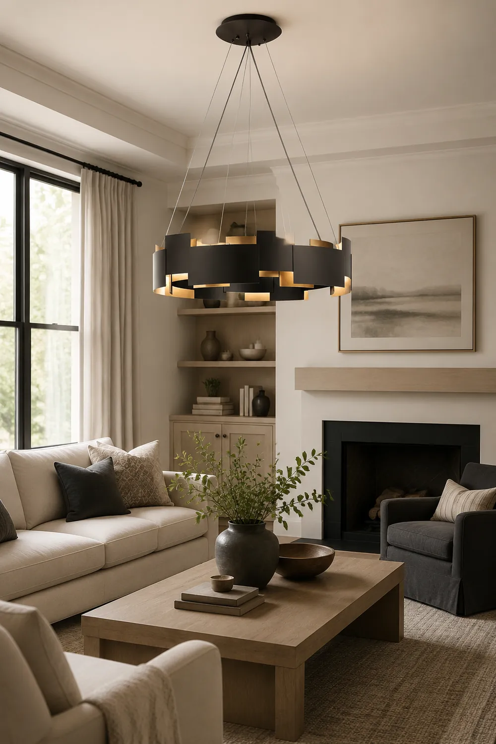 Kichler Oval Chandelier - Lumpaz