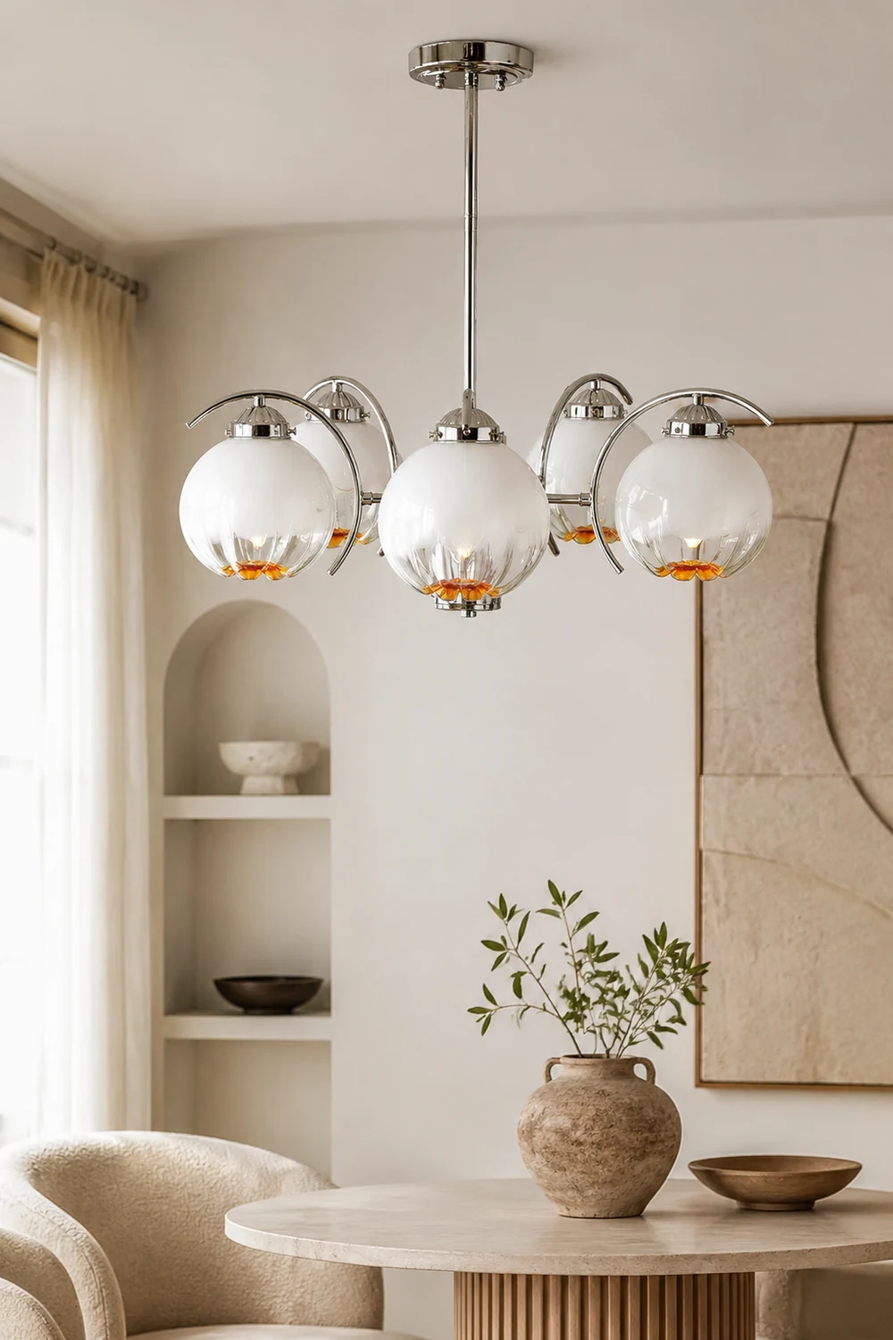 Litchford 5Lt Chandelier - Lumpaz