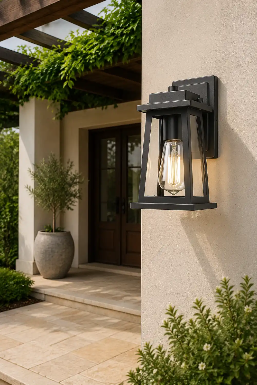 Outdoor Lantern Wall Lamp - Lumpaz
