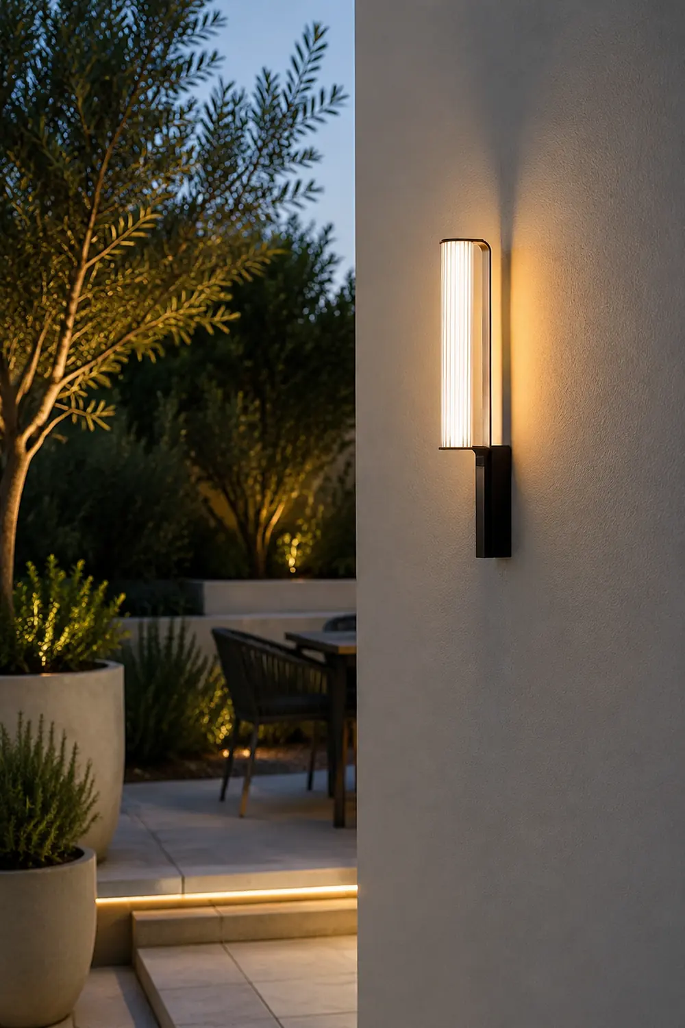 Zenith Arc Outdoor LED Sconce - Lumpaz