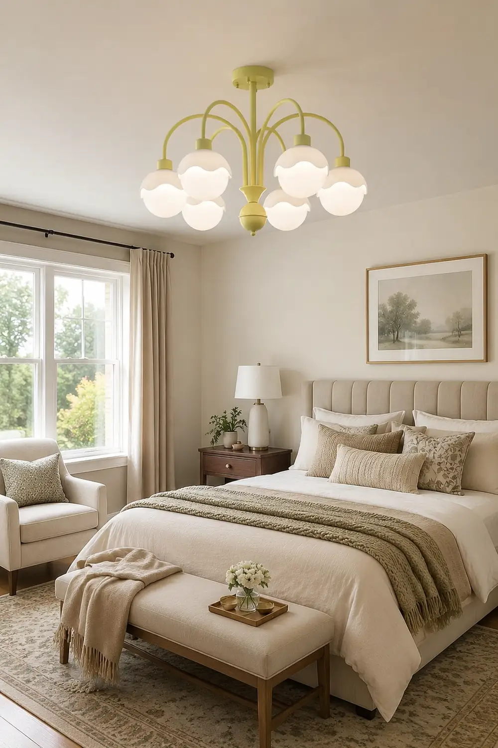 Creamy Lychee Matcha Chandelier - Lumpaz