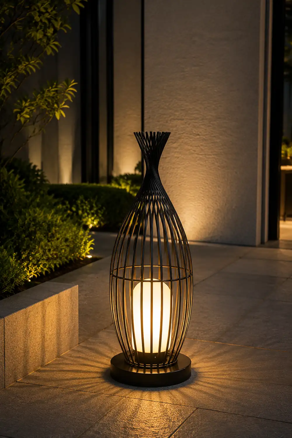 Aurora Orbis Lantern Outdoor Light - Lumpaz