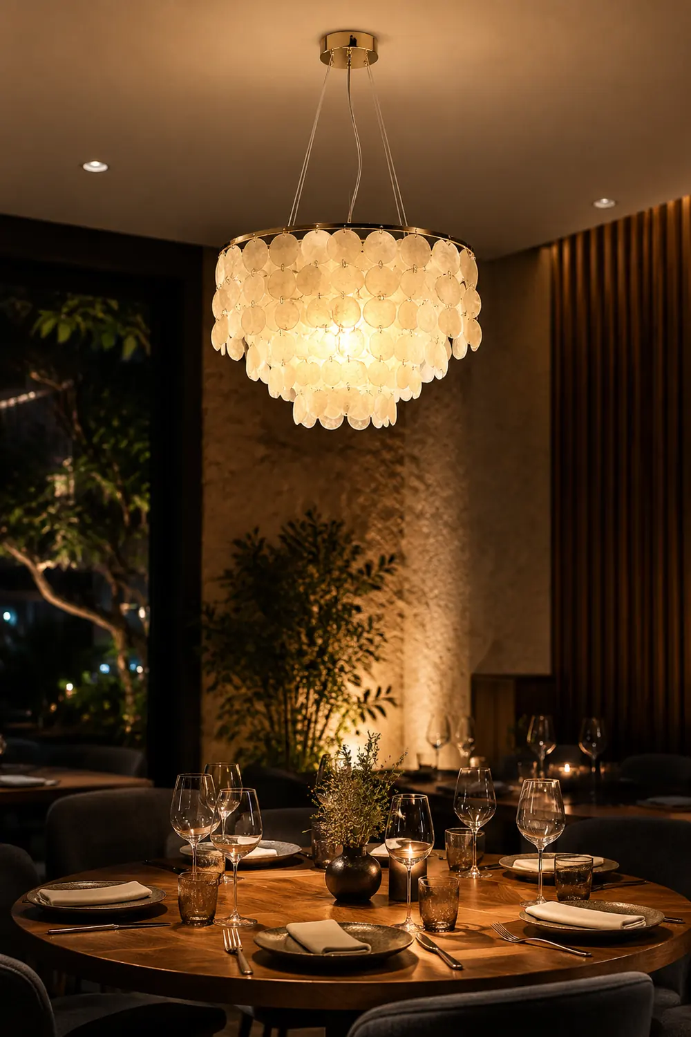 Shell Wind Chime Chandelier - Lumpaz