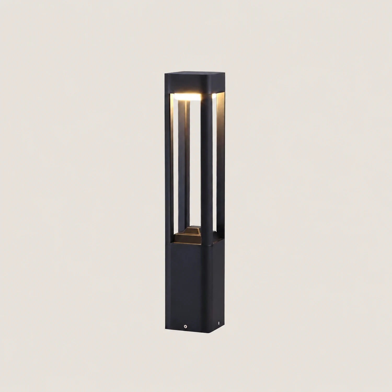 Rectangular Column Garden Light - Lumpaz
