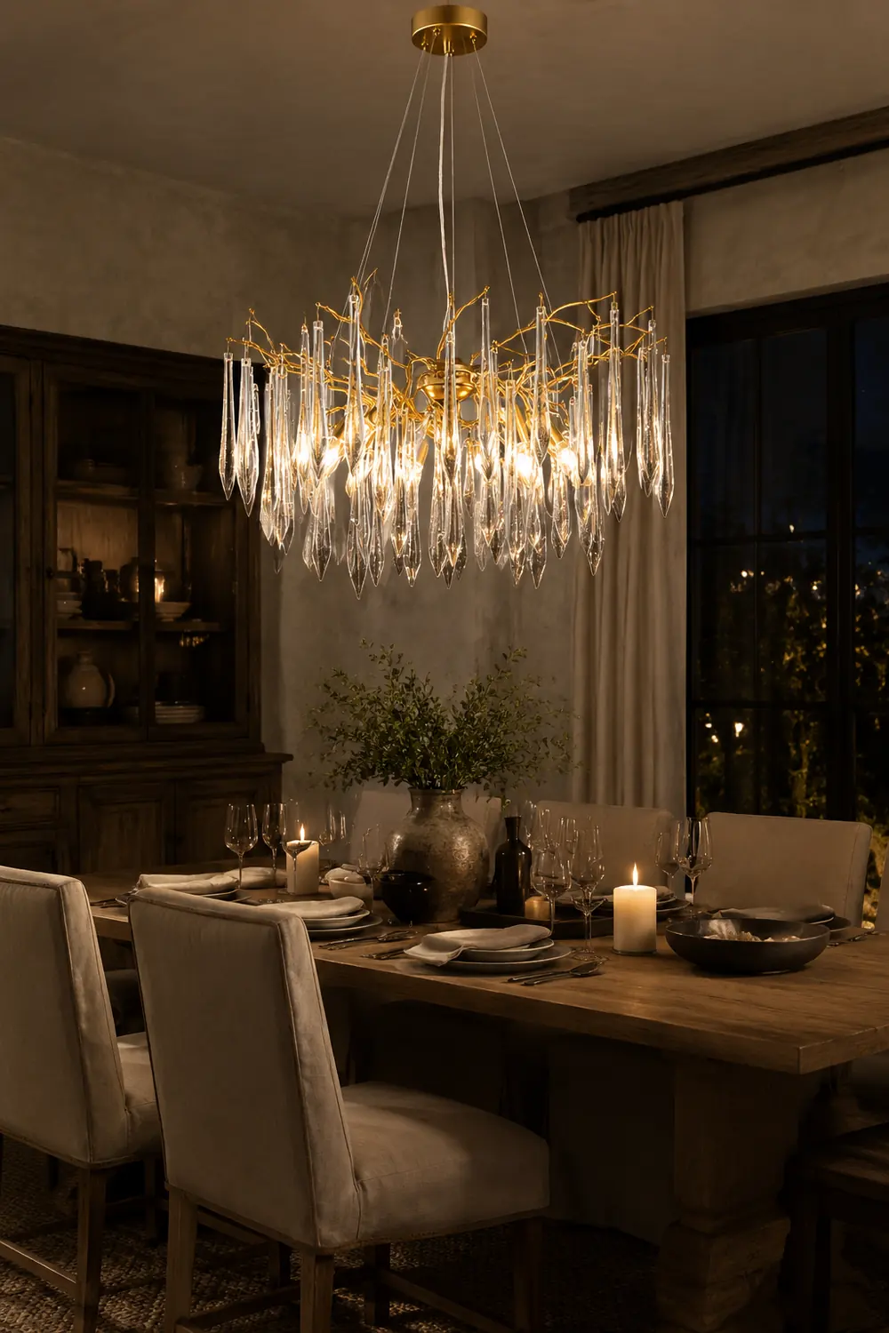 Aqua Funnel Chandelier - Lumpaz