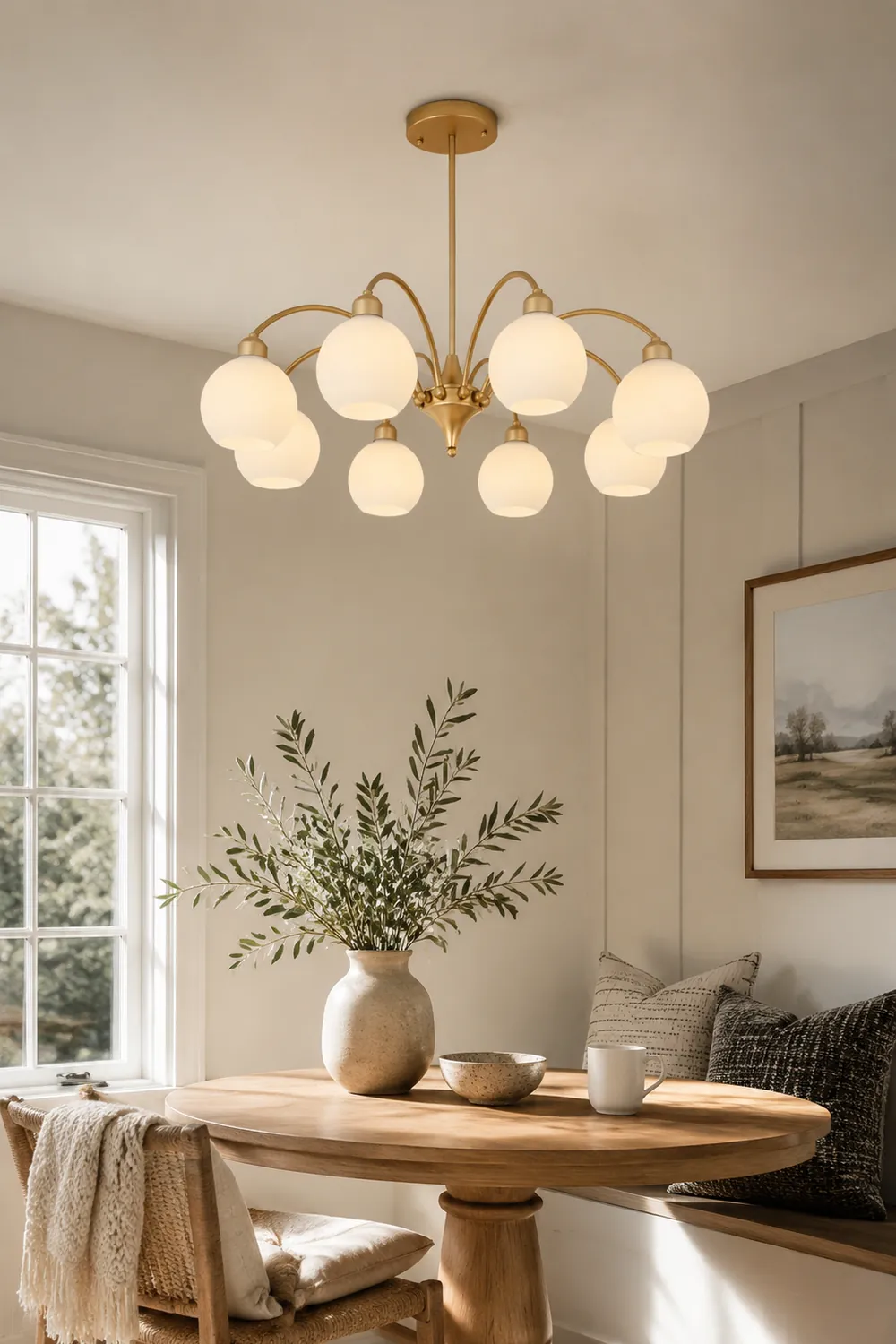 Sculptural Glass Chandelier - Lumpaz