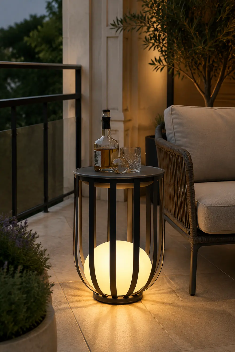 Bols Outdoor Solar Power Garden Lamp - Lumpaz