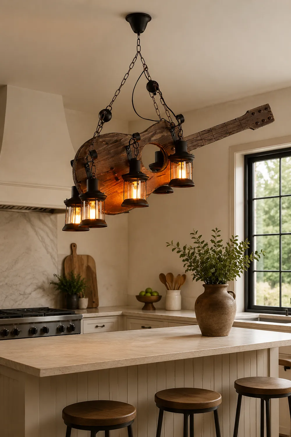 Guitar Pendant Light - Lumpaz