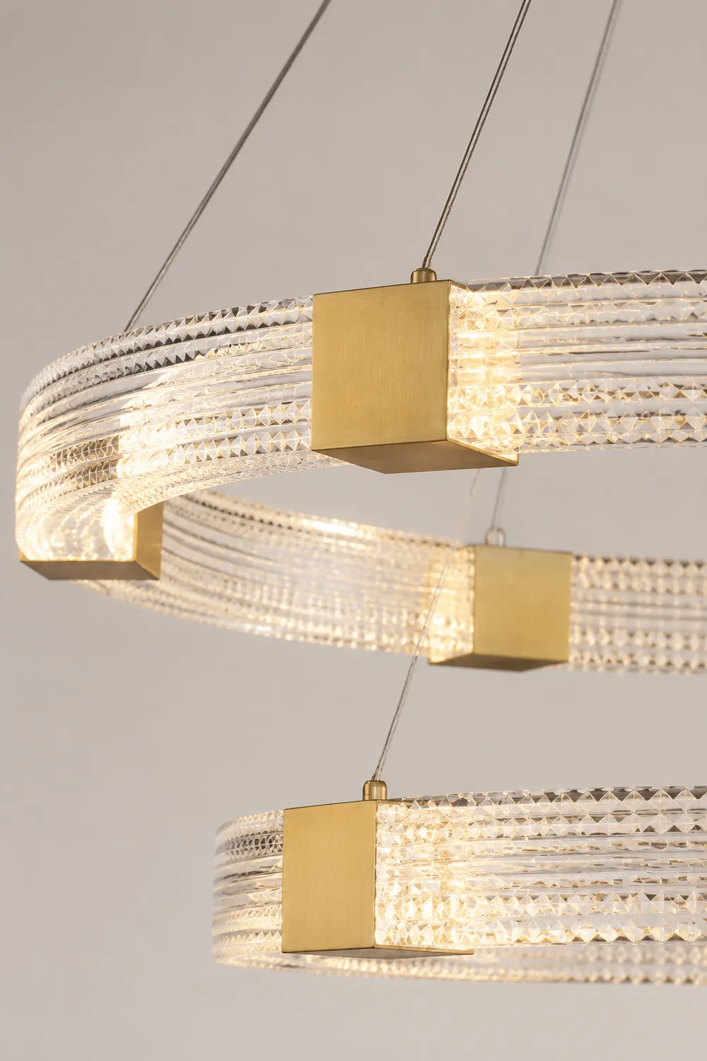 Parallel Ring LED Chandelier - Lumpaz