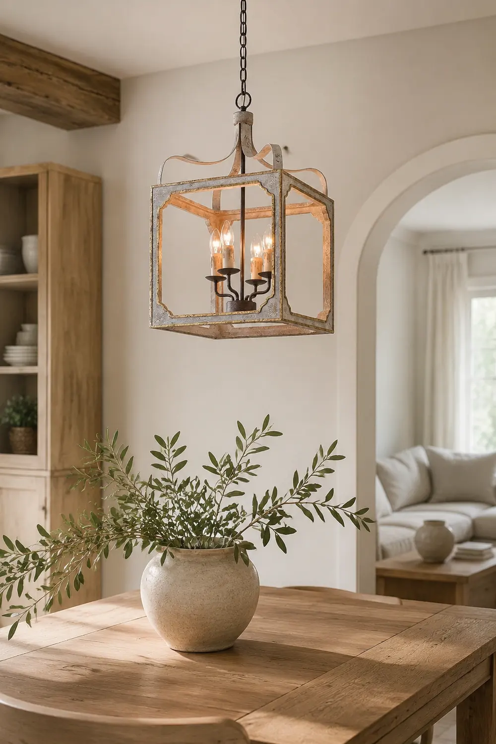 Boho Rustic Cube Chandelier - Lumpaz