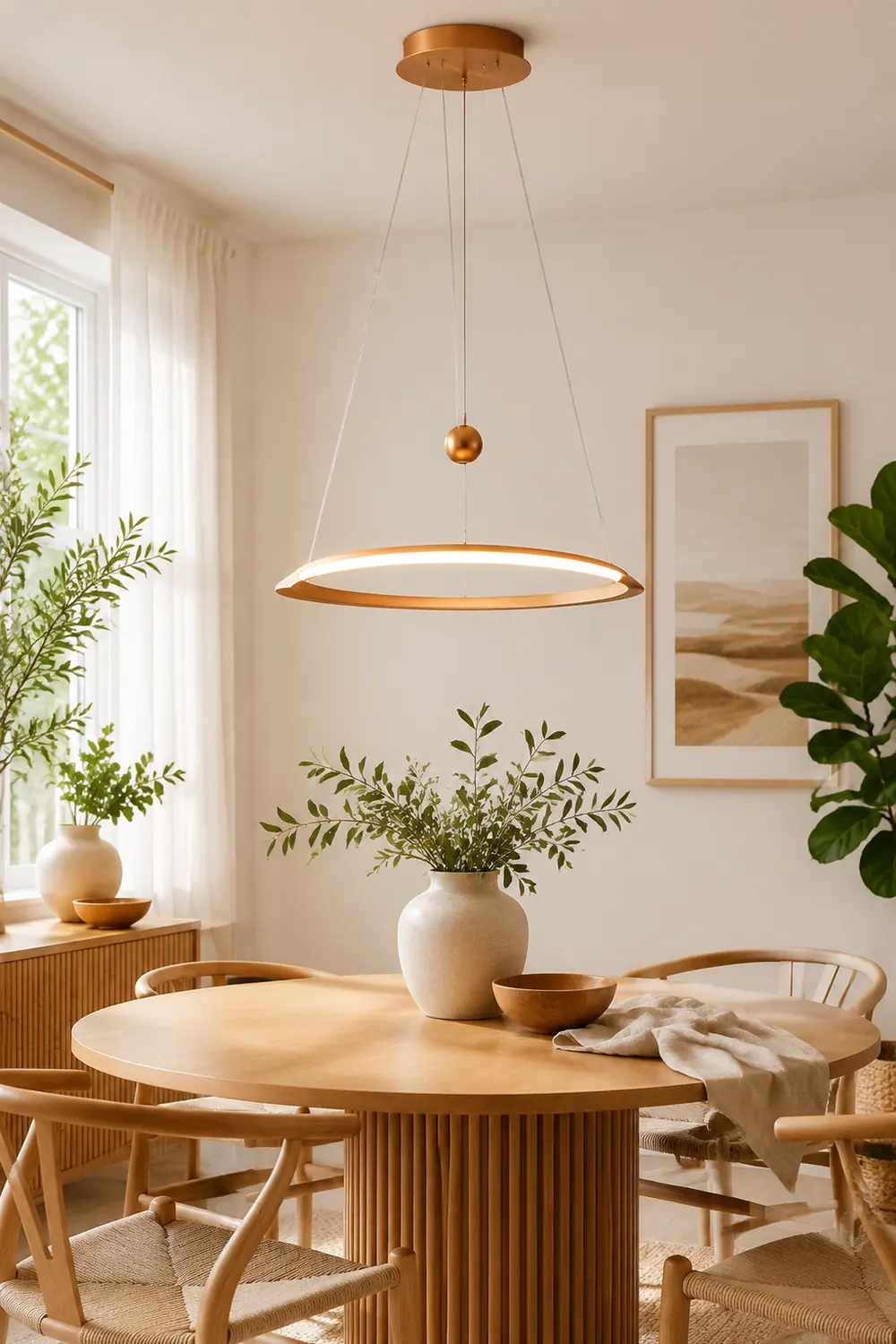 Circular LED Chandelier - Lumpaz