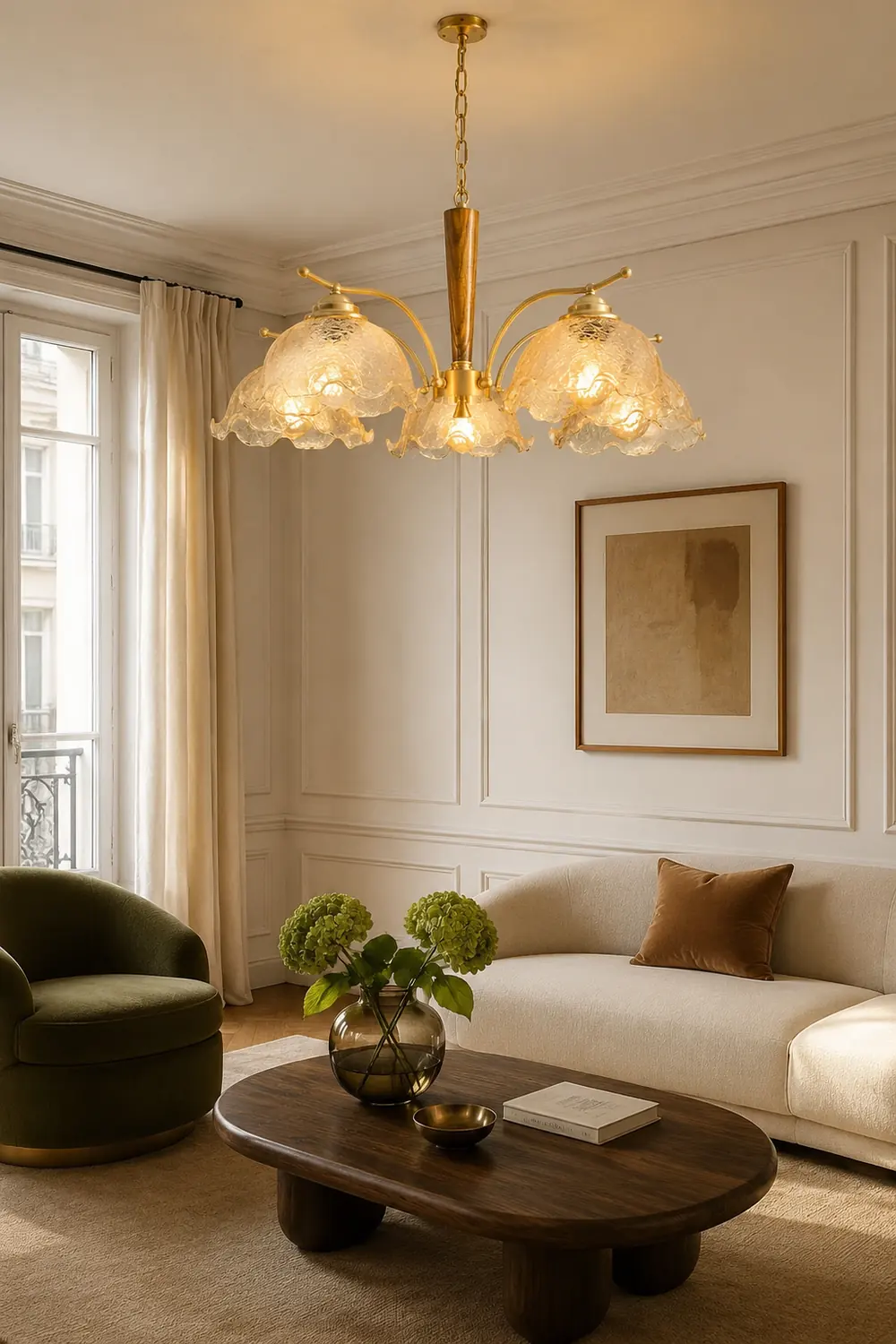 Crack Flower Chandelier - Lumpaz
