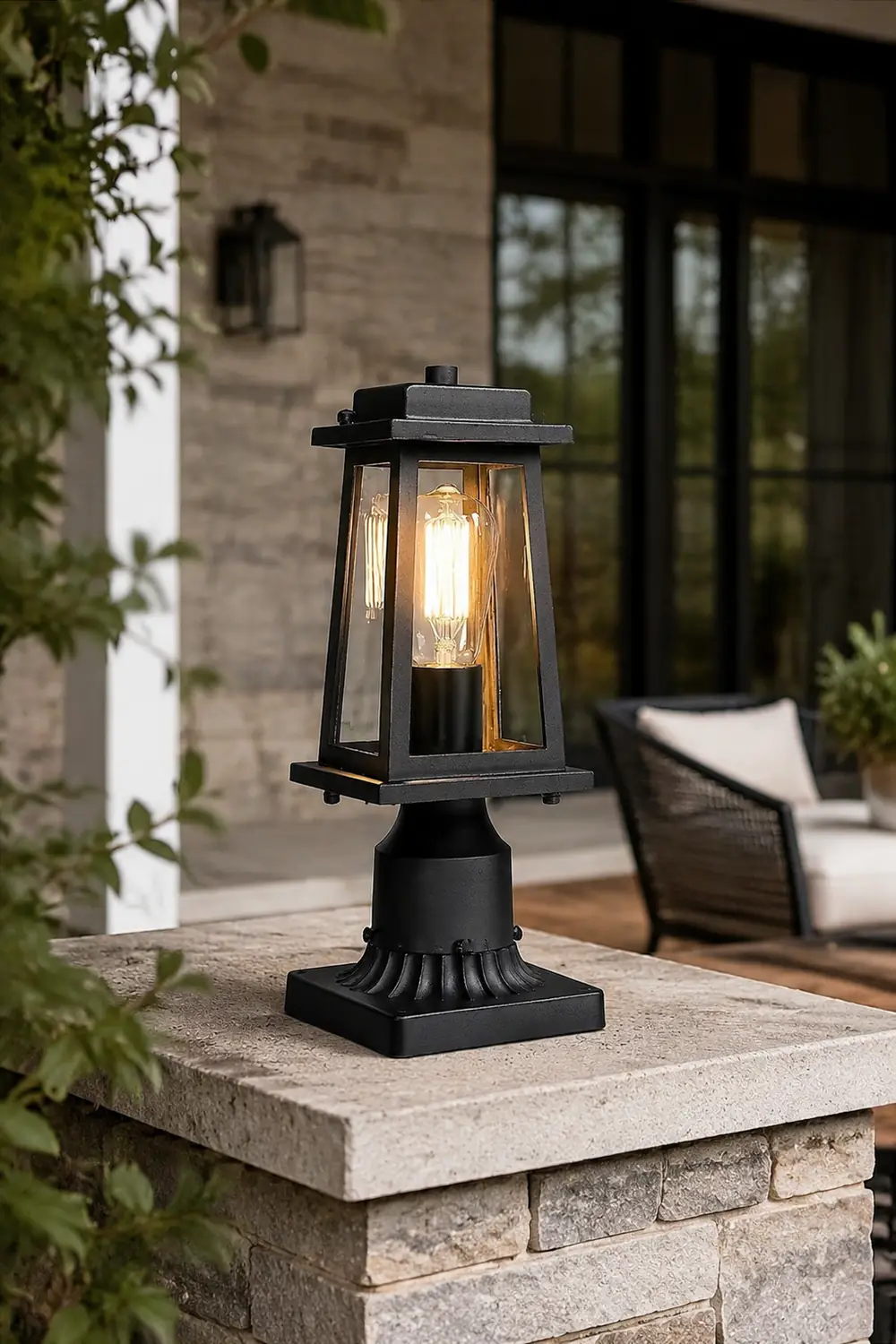 Outdoor Lantern Post Lights - Lumpaz