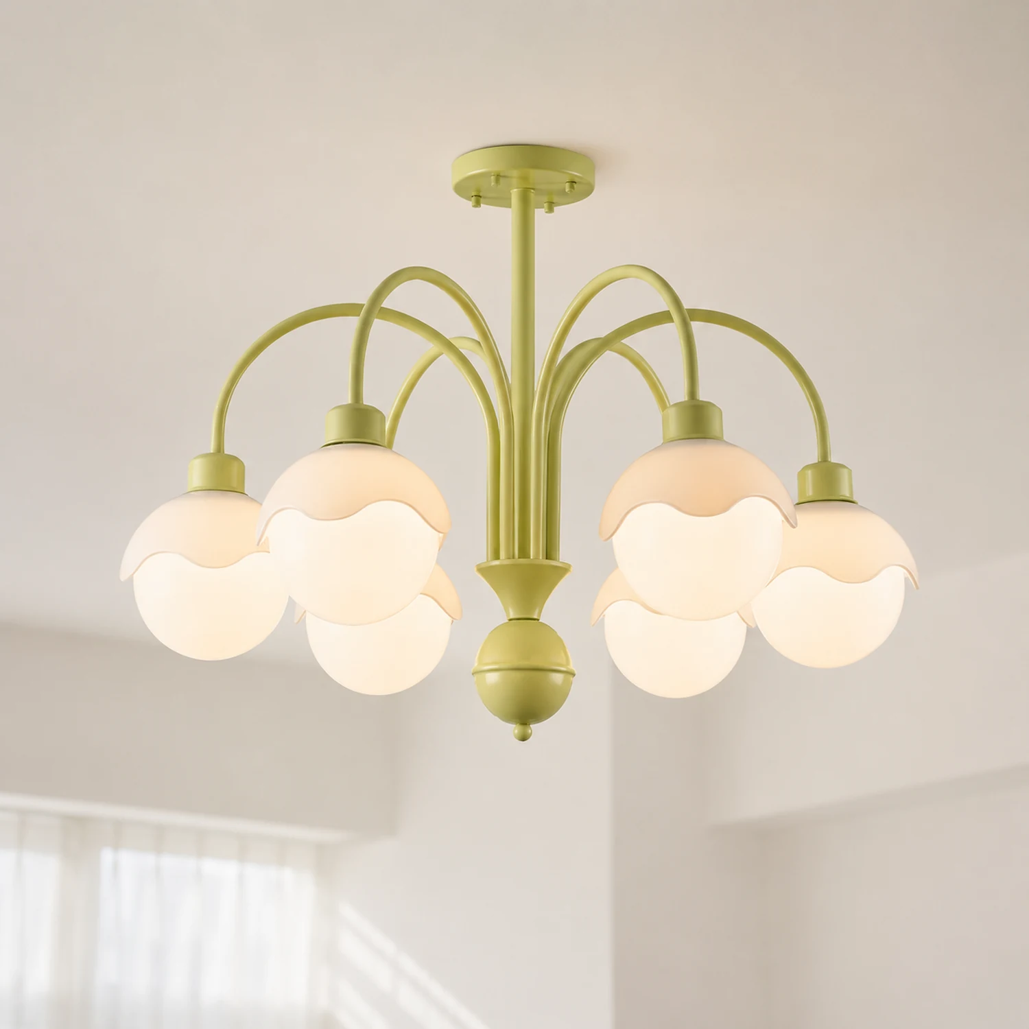 Creamy Lychee Matcha Chandelier - Lumpaz
