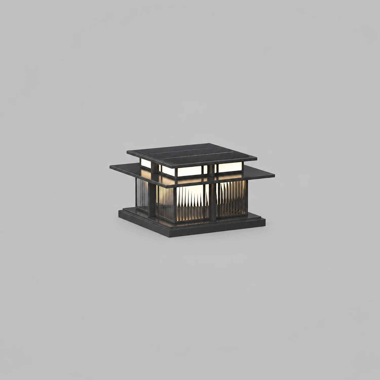 Boilyn Solar Outdoor Pillar Light - Lumpaz