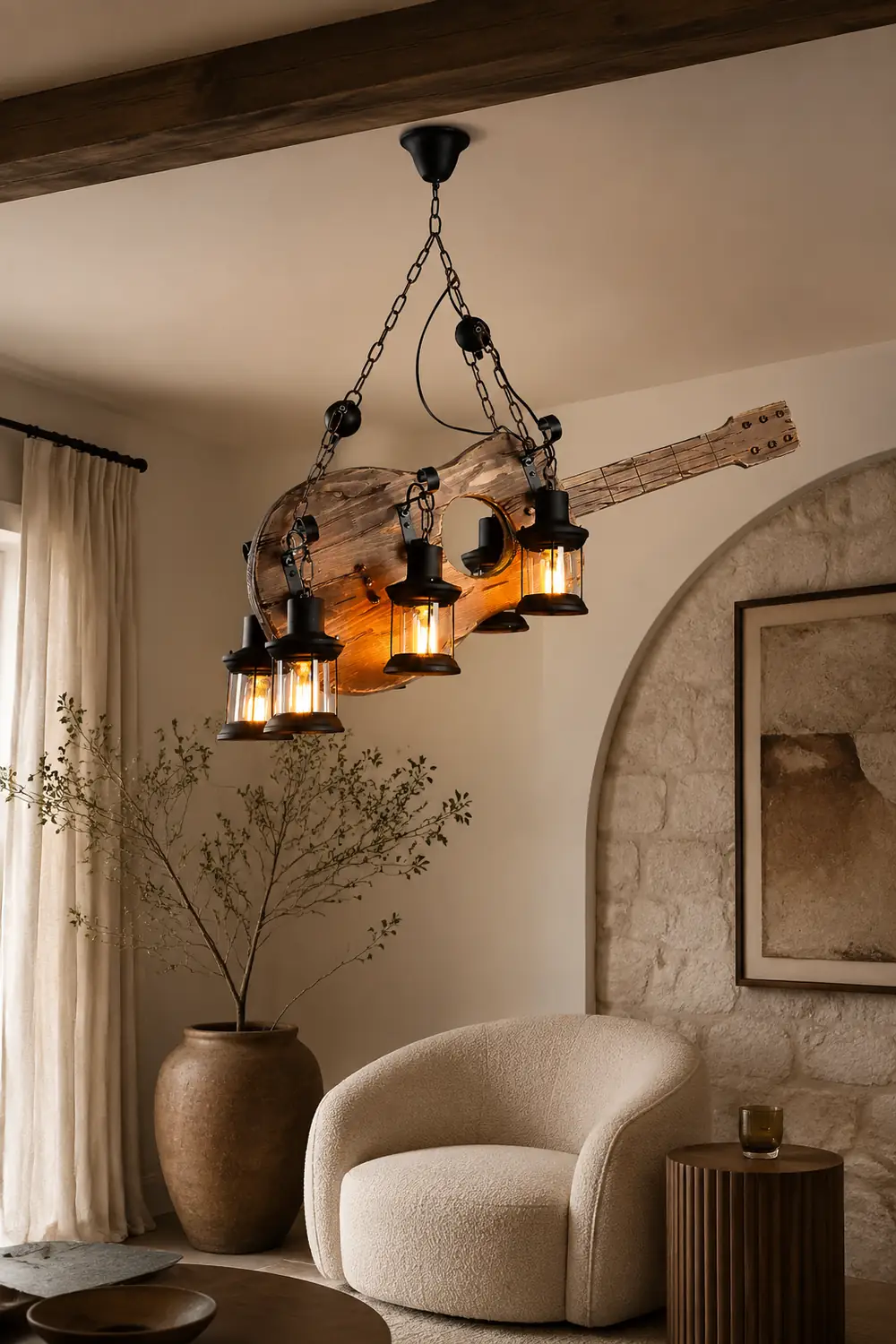 Guitar Pendant Light - Lumpaz