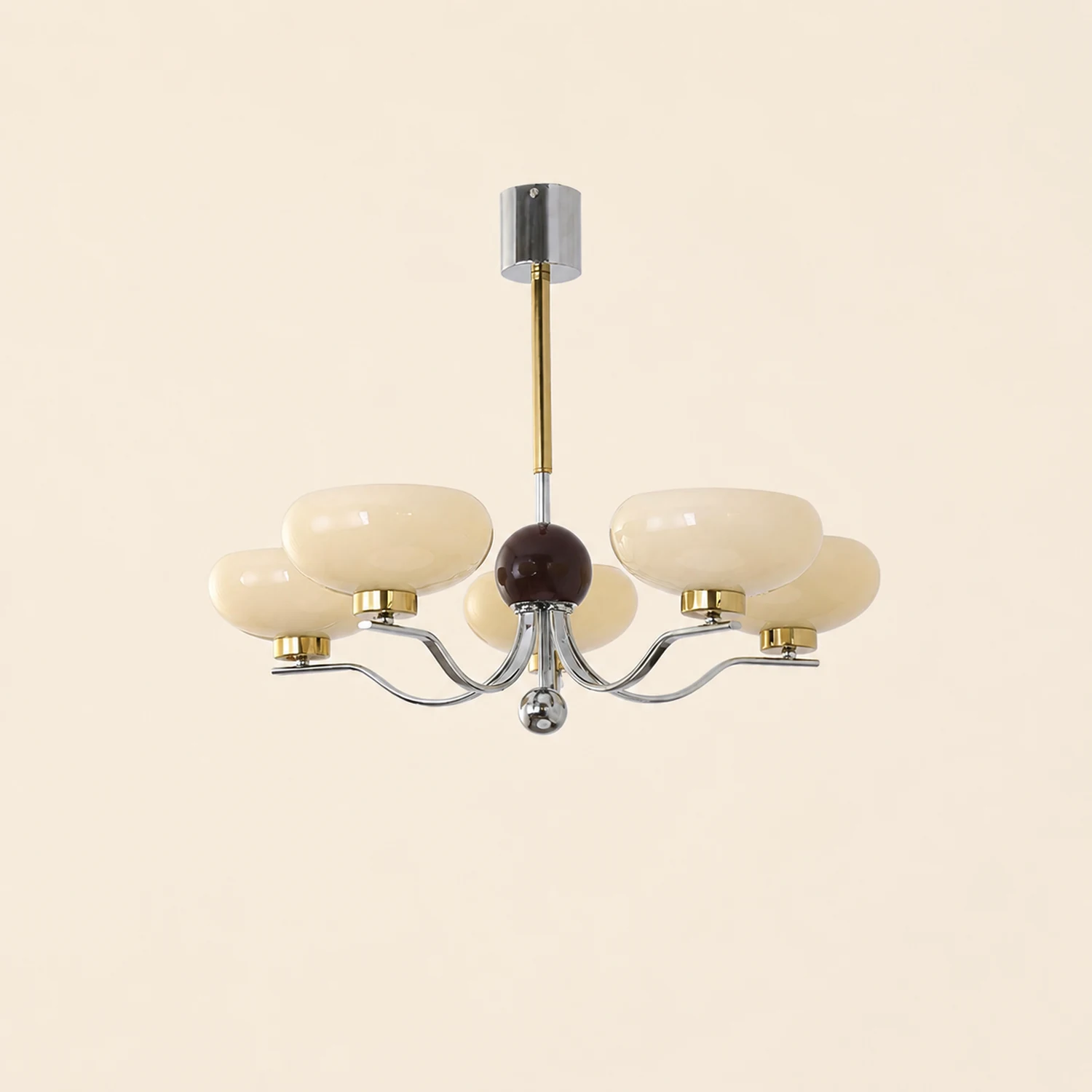 Medieval Glass Bowl Chandelier - Lumpaz